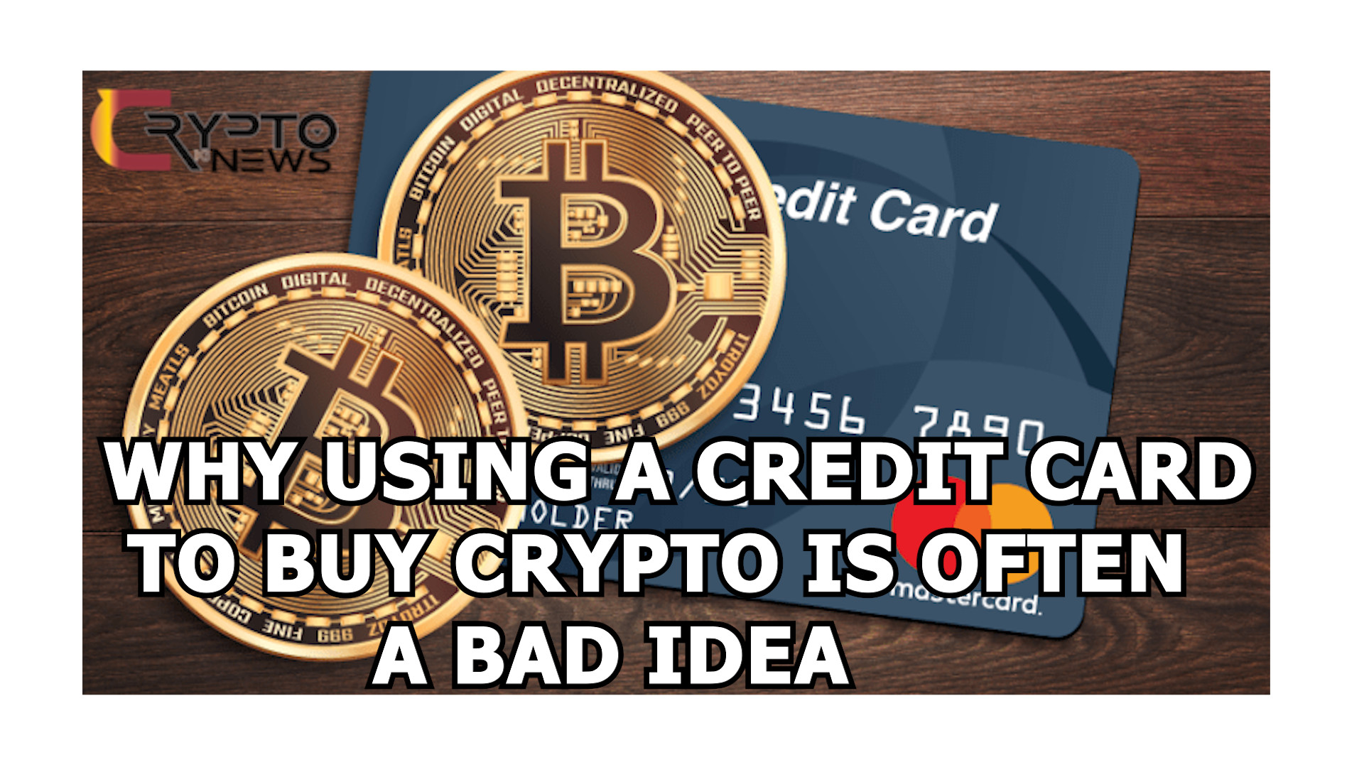 Why Using a Credit Card to Buy Crypto Is Often a Bad Idea – cryptokinews.com