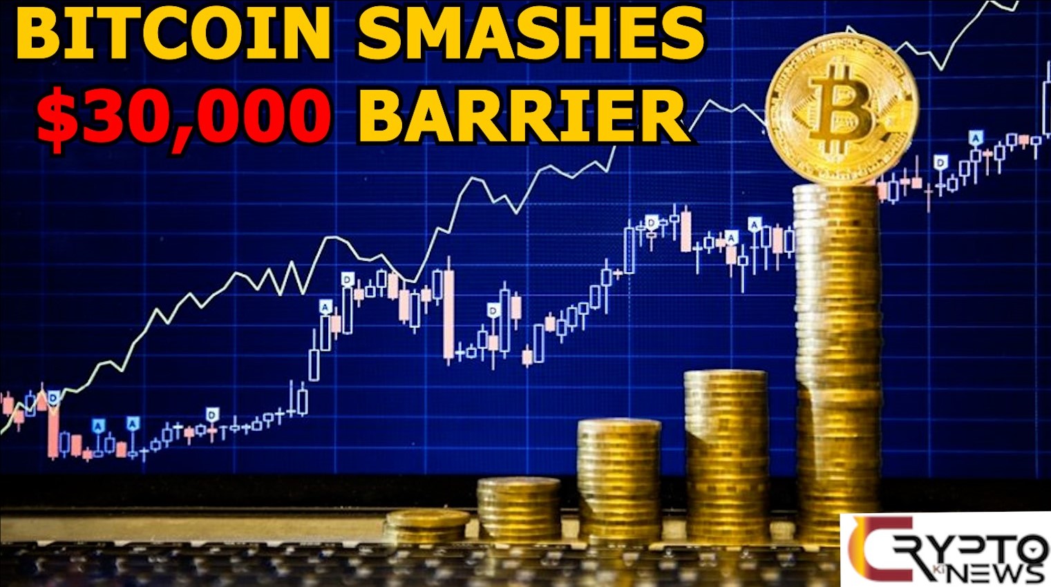 Bitcoin smashes $30,000 barrier, crypto titans predict big rally ahead – cryptokinews.com